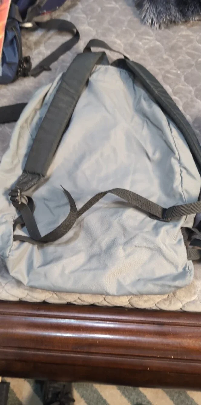 Men's Light Gray Backpack - Everyday Utility